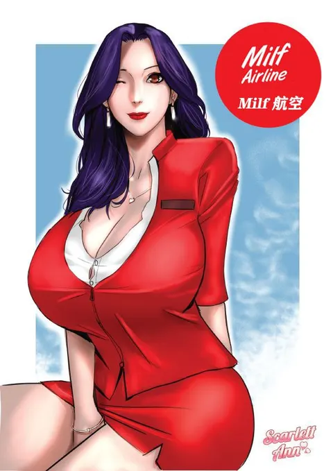 [Scarlett Ann]  Milf Airline 辣妈航空 1
