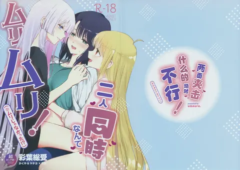 Futari Douji nante Muri Muri!(※Muri ja Nakatta!?) | 两面夹击什么的绝对不行！(好像也不是不行！？)