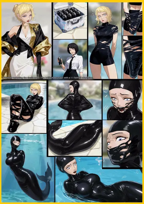 king《Super Popular Novel Adapted into a Comic — The Artificial Mermaid, Episode 01》