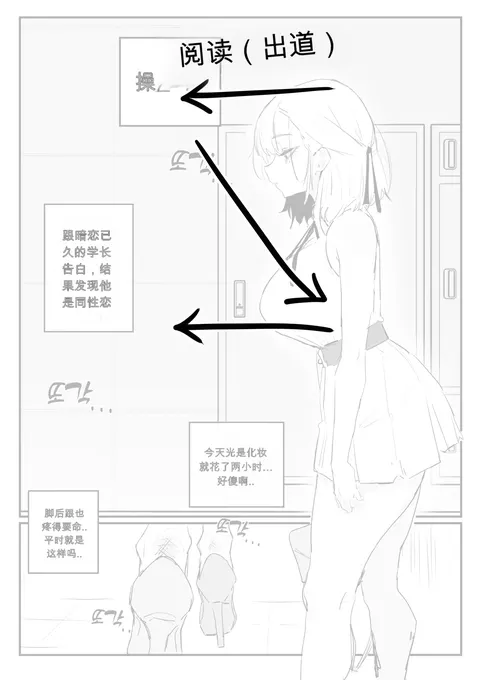 소꿉친구 위로해주는 망가 chinese {个人ai机翻}